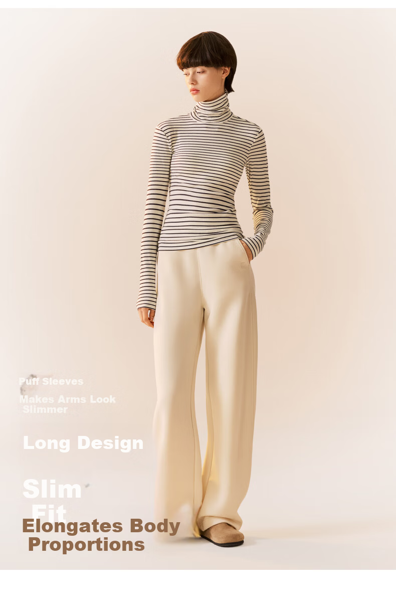 Bananain [Celebrity Style] Hot Skin 501 + Women's Base Layer Thermal Underwear, Autumn Undershirt, New Top 11
