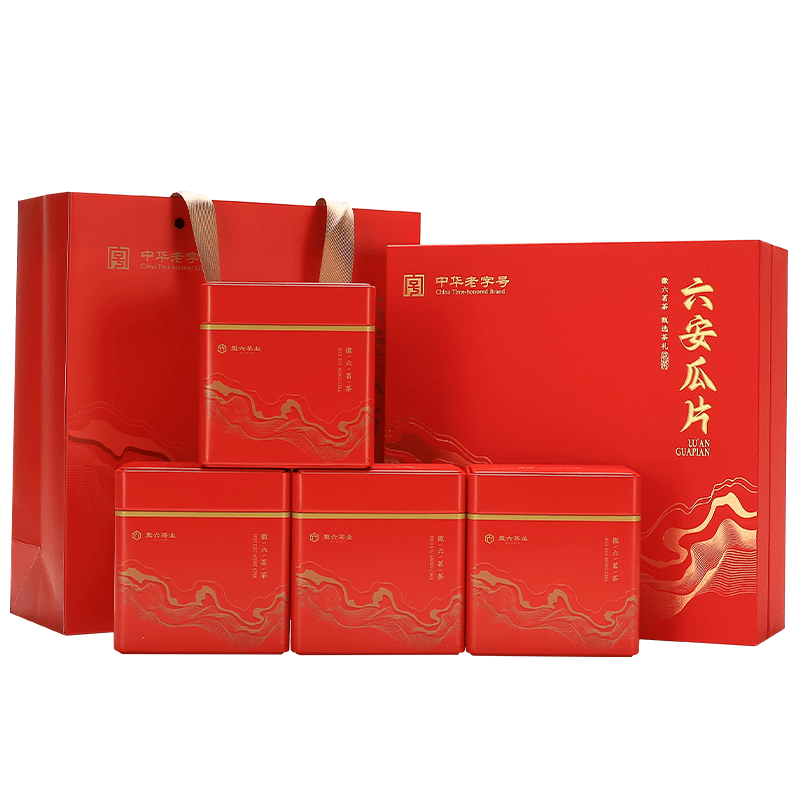 徽六2026新茶上市 绿茶六安瓜片茶叶礼盒240g 特一级雨前头采 送领导