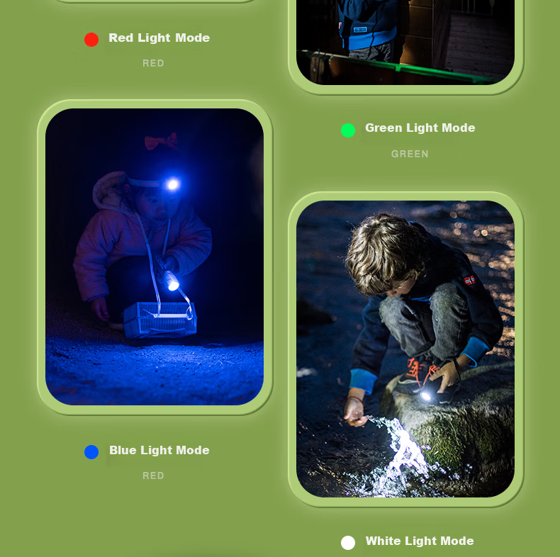 LED LENSER German Kids Flashlight Outdoor Camping Light Safe Lead-Free Soft Light Eye-Friendly Toy Gift 7