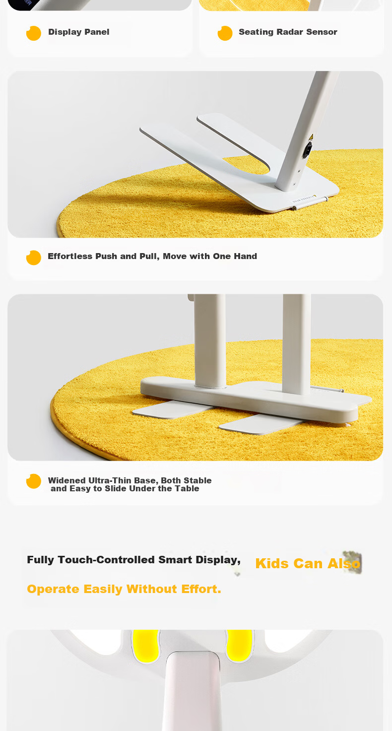 Tongshijie Golden Yellow Eye Protection Street Lamp Voice Control Full Spectrum Living Room Study Floor Lamp Children's Reading Lamp 150W 23