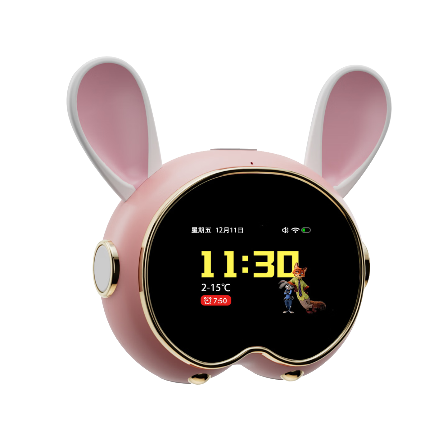 Disney Children's AI Time Treasure Robot Smart Alarm Clock Interactive Companion Early Education Toy for Boys and Girls Children's Day Gift