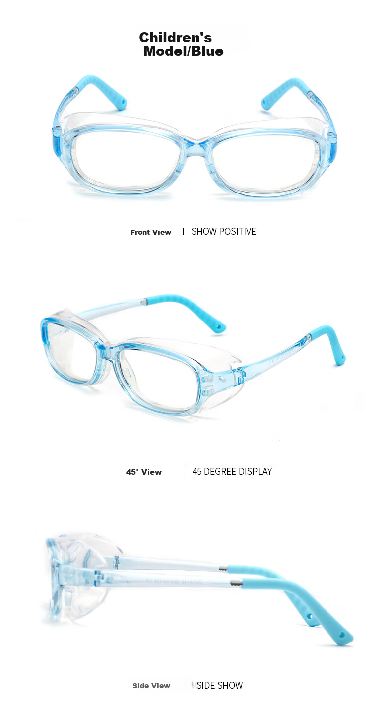 Jimmy Orange Moisturizing Goggles for Dry Eye, Blue Light Blocking, Pollen and Wind Protection, Post-Surgery Protective Eyewear for Children 6