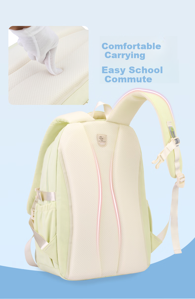 Anyshine Girls' Primary School Backpack High-Value Lightweight Ergonomic Large Capacity Backpack for Grades 4-6 and Grade 7 8