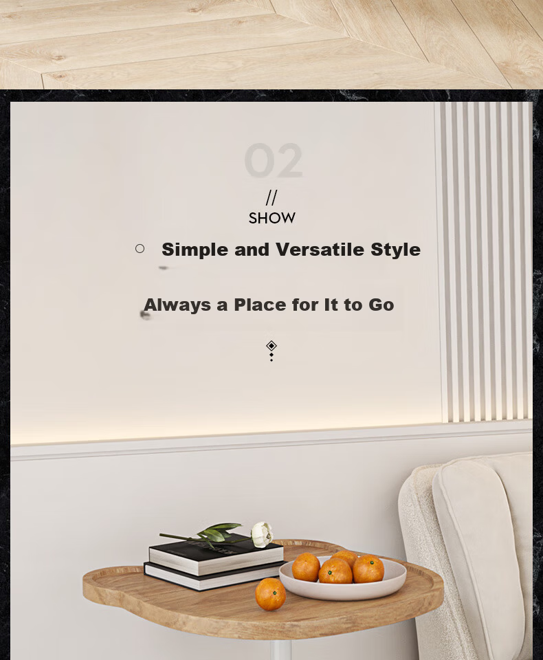 Jialiren Luxury Side Table Living Room Corner Table Storage Sofa Coffee Table Mobile Creative High-Quality 5