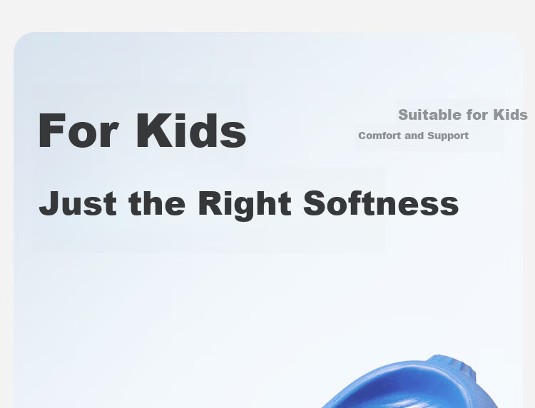 Mutong Kids Summer Slippers Boys Girls Cartoon Bathroom Indoor Soft Sole Lightweight Trendy Slippers Police Car Blue Size 26 220 8