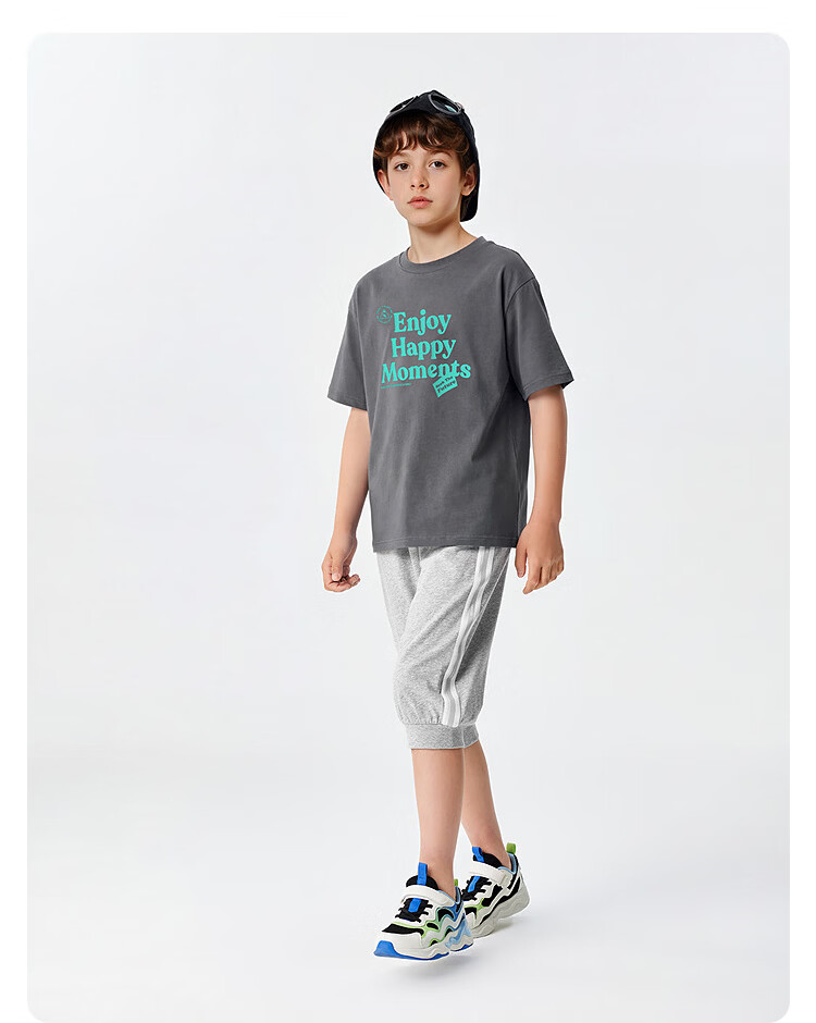Balabala [balaOne] Kids Short Sleeve T-Shirt 2026 Boys Girls Summer Quick-Dry Skin-Friendly Trendy 208226117209 9