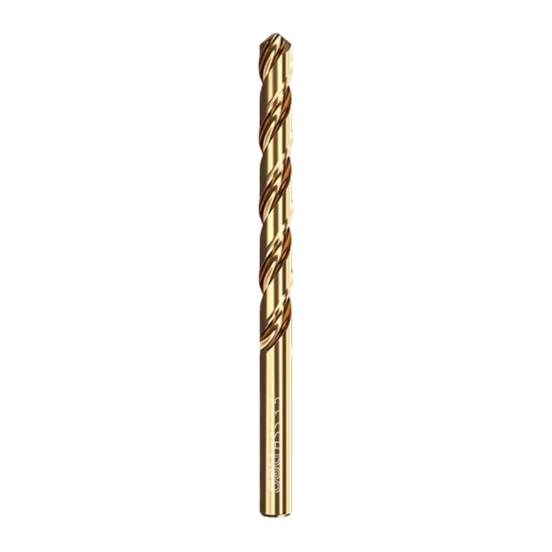 Deli 43 Twist Drill Industrial Grade Round Shank High Hardness Fast Drilling Stainless Steel Aluminum Alloy [3.5mm] 10pcs
