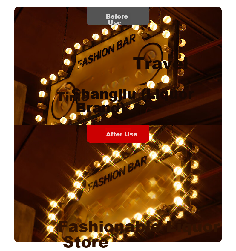 Kase Starburst Lens 77mm Adjustable Four-Line Short-Line Scattering Filter for Night Scene, Car Lights, Fireworks, and Starry Highlights 13