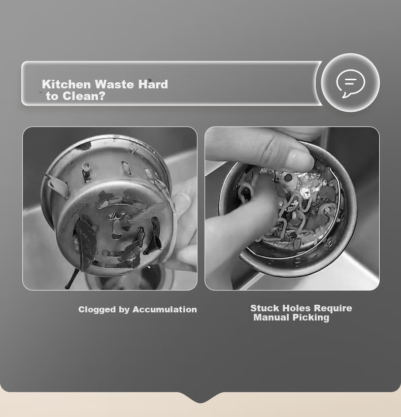 HEGII Single Large Sink Nano Air Cushion 3D Partition Stainless Steel Quick Drainage Kitchen Sink DMB192-078-SN 9