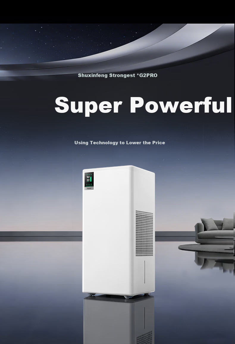 Shuxinfeng [Same Model as Weijia] G2pro Air Purifier and Humidifier, Mist-Free Humidification and Purification All-in-One, Silent Sterilization, Formaldehyde Removal, Large Capacity for Bedroom and Li 2