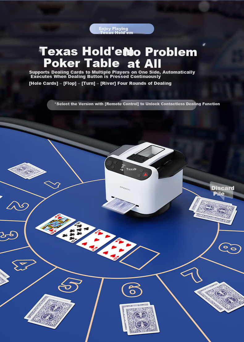 Quick Claw Dedicated Card Dealer Outdoor Camping Board Game Landlord Texas Poker Automatic Card Shuffler T1 8