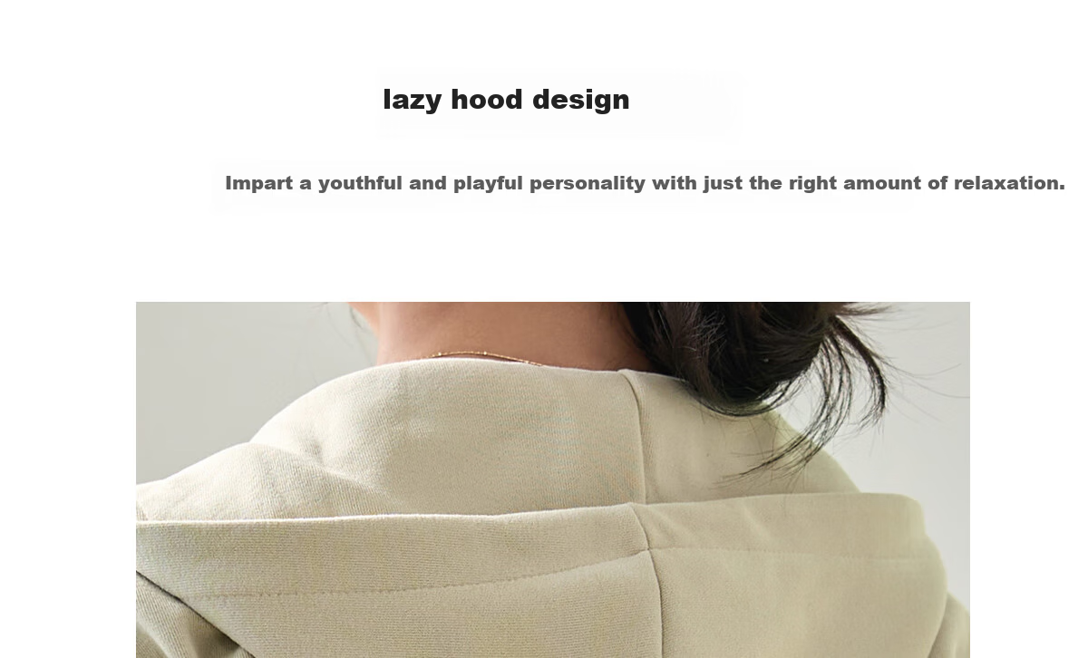 Chushen Spring and Autumn Casual Jacket Women Wilderness Mallard Design Splicing Fashion Casual Hooded Top S143U1001 5