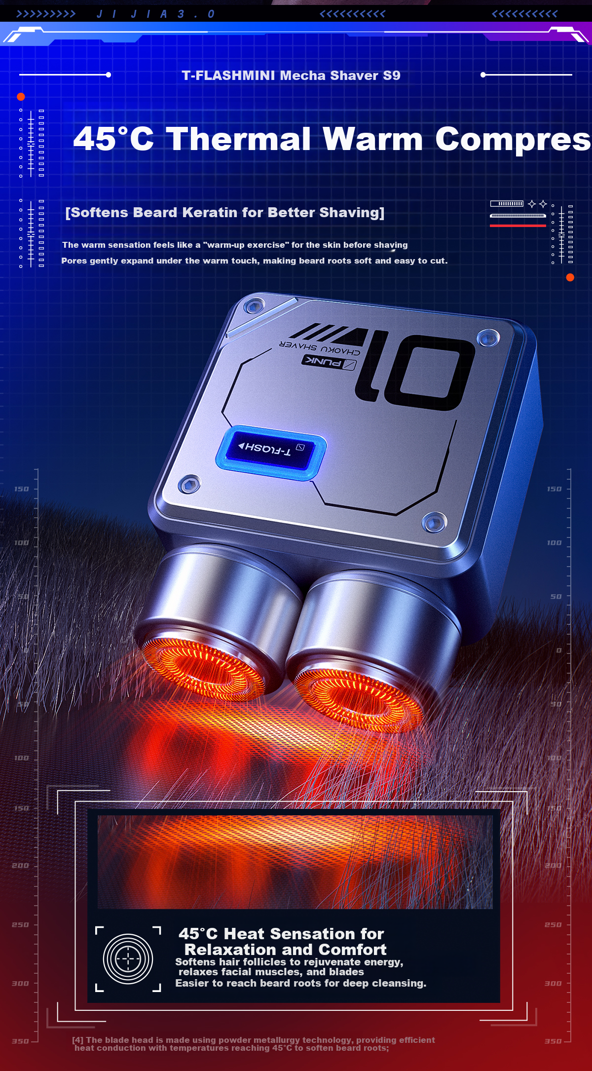 Tongshi Aiqi S9 High-Speed Dual-Head Alloy Body Portable Mini Men's Electric Shaver Birthday Anniversary Gift for Husband Boyfriend Custom Gift Box 14