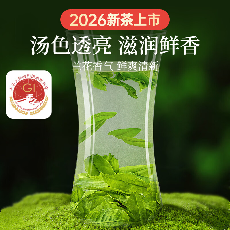 贡苑绿茶2026新茶 六安瓜片250g高山头采春茶正宗安徽散装茶叶自己喝