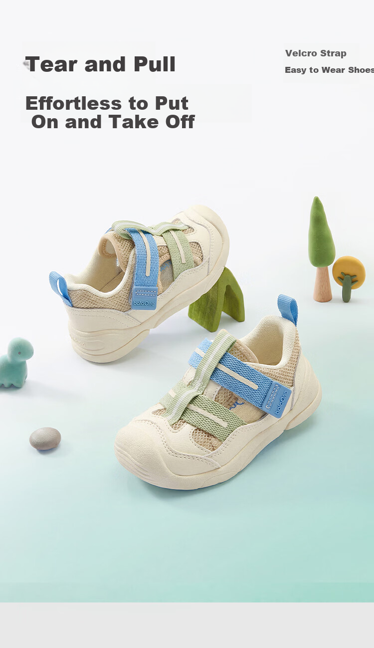 Balabala [balaOne] Kids Toddler Shoes Boys Girls Sandals 2026 Summer New Sneakers 4