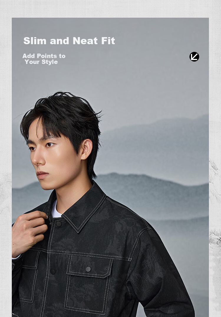HLA Men's Jacket Shanghai Fashion Week Autumn Coat 5