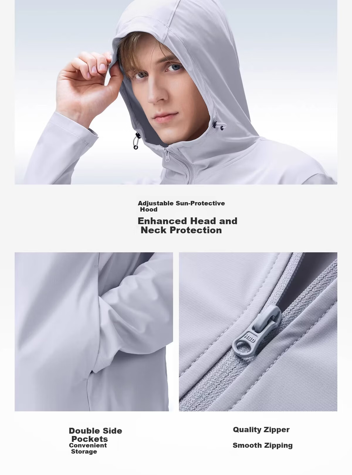CAMEL Outdoor Original Yarn Sun Protection Jacket 2026 Spring Summer New Unisex UV Protection Breathable Windproof Coat 1002 20