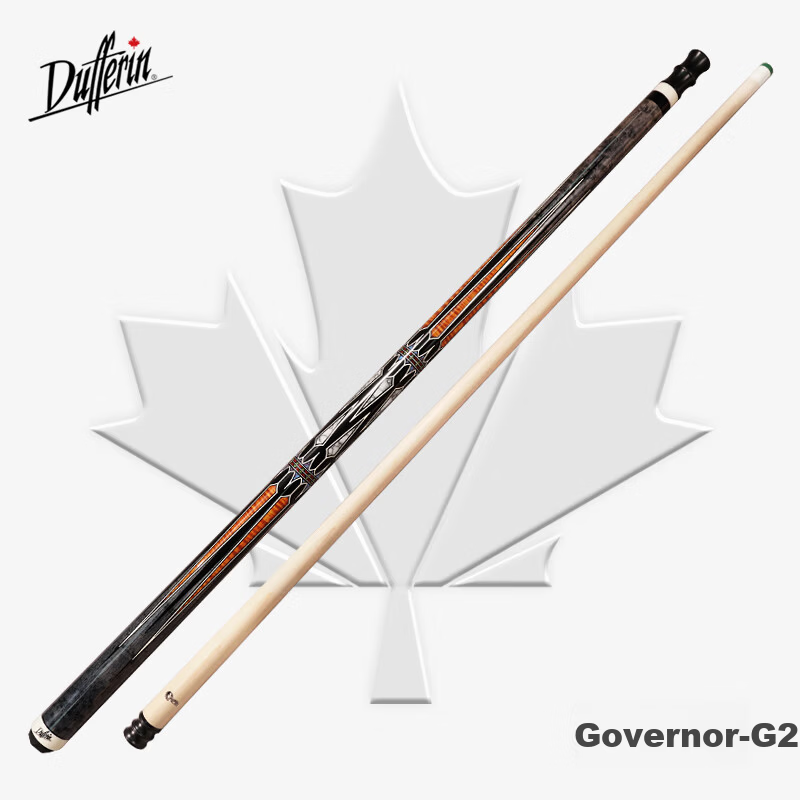 Dafuni Billiard Cue Chinese and American 8-Ball 9-Ball Table Cue Detachable Large Head Maple Cue Governor Series G2