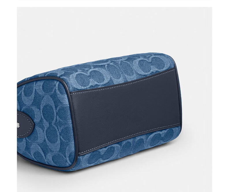 COACH Women's ROWAN Small Shoulder Bag Crossbody Bag Indigo CDQ36 Gift 7