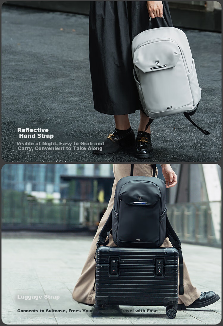 GYXX Lingyun Air Backpack Unisex Business Commuter Bag 2026 New Casual Travel Lightweight Laptop Bag 17