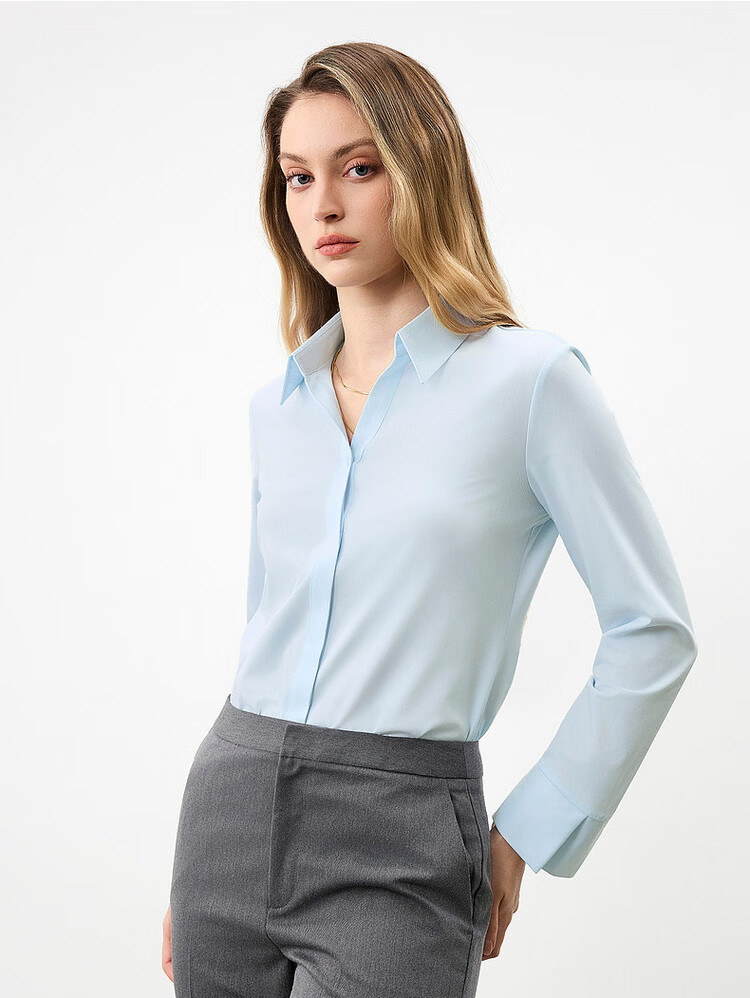 G2000 Modal Stretch Women's Business Commuter Long Sleeve Shirt 2026 Spring Summer Mall Edition 21