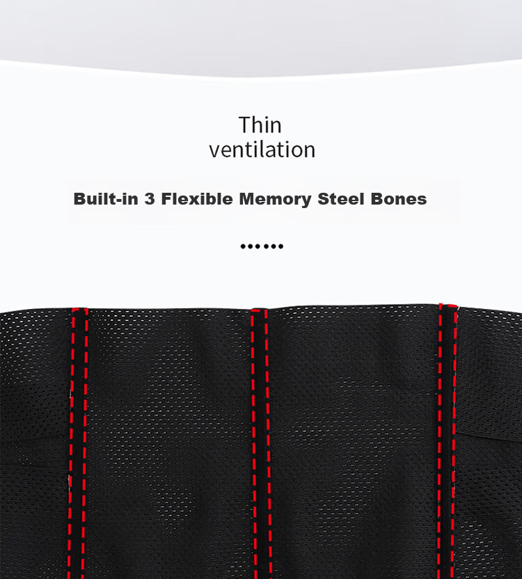 Tingmei Segmented Abdominal Binder Strong Waist Trainer Postpartum Shaping Slimming Waist Belt for Women Flat Belly Waist Support Breathable Thin Design 10