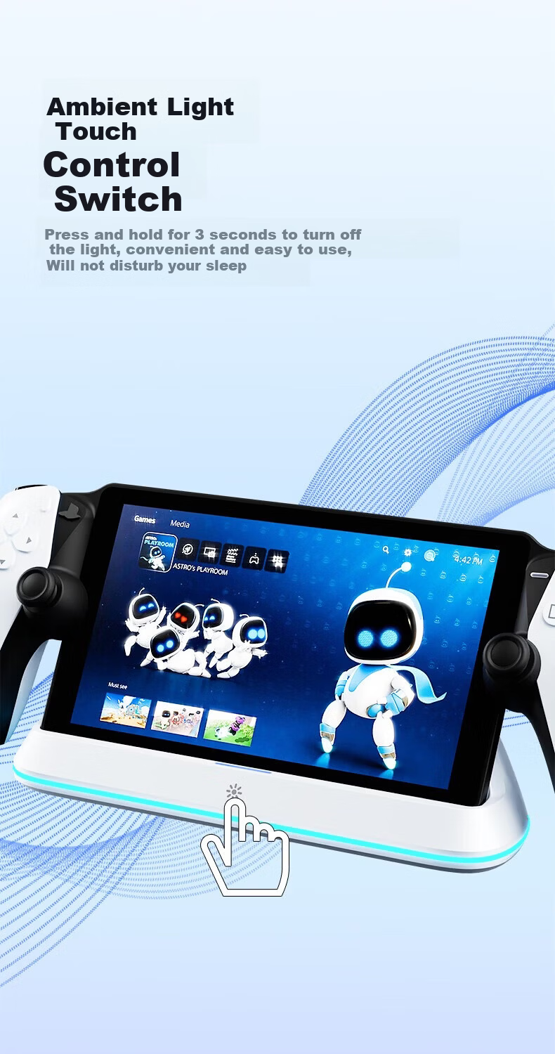 HONCAM PS5 Portal Charging Dock Storage Stand for Sony PS Portal Gaming Console Charger Accessories 8