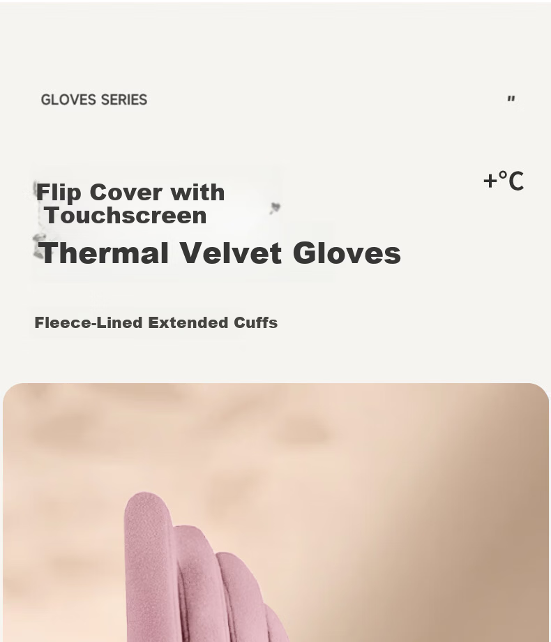 Woodpecker Women's Winter Warm Cycling Fingerless Touchscreen Fleece Lined Windproof Water-Resistant Anti-Slip Gloves 1