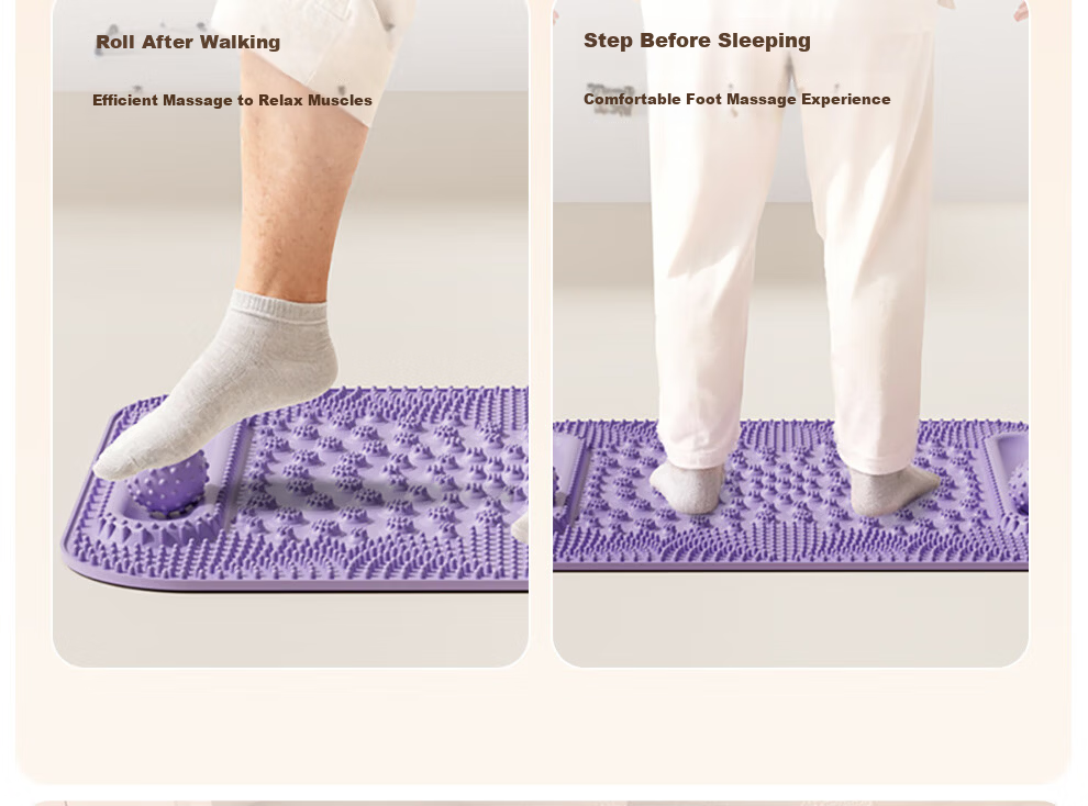 PROIRON Acupressure Foot Massage Mat Purple 4
