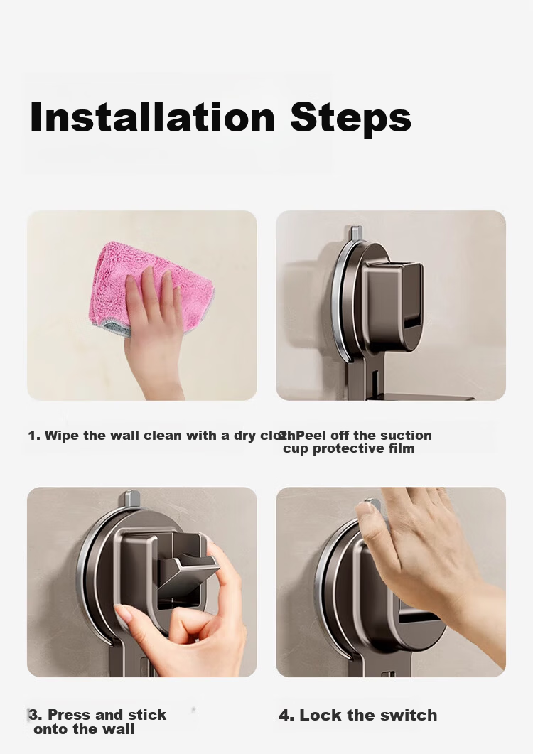Xinpei Stainless Steel Wall-Mounted Hook for Bathroom Sink, No Drilling Required, Storage Rack for Washbasin And Bathtub 22