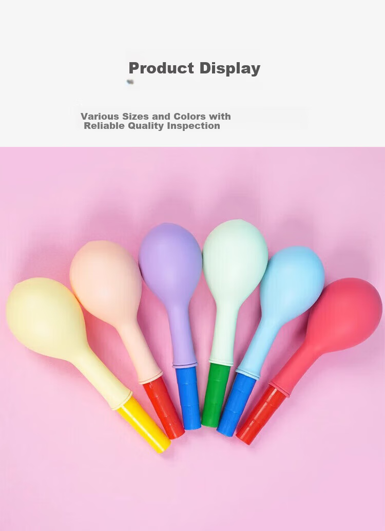 Guangduola Lung Capacity Training Balloon Children's Pulmonary Function Trainer Diaphragmatic Breathing Device Safe Thickened Mouthpiece Balloon 11