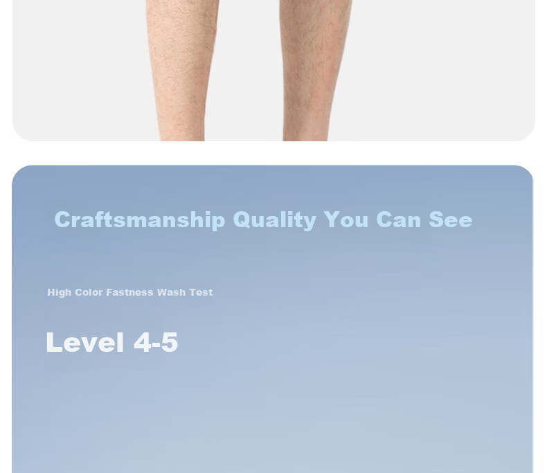 LangSha Men's Summer Breathable Lightweight Loose Casual Outdoor Quick-Dry Running Fitness Ice Silk Shorts 15