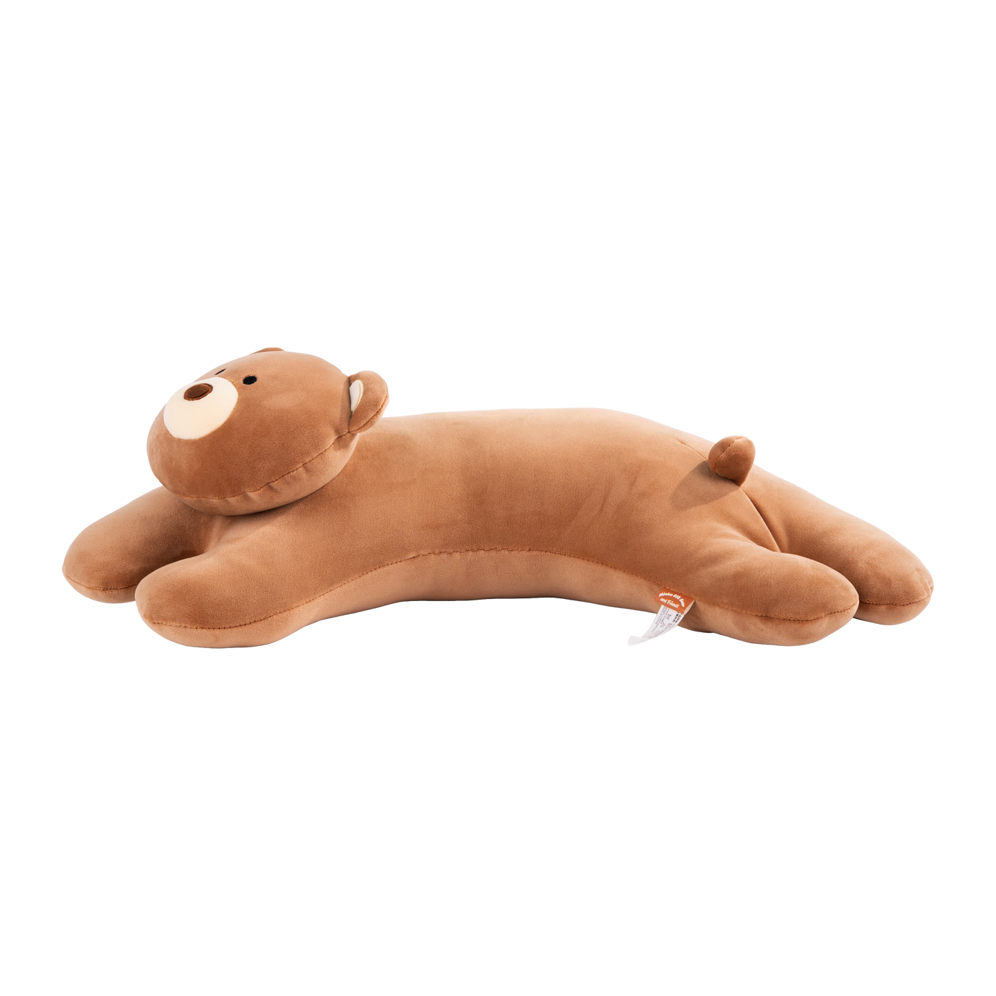 MINISO Gift Bear Series - Lying Pose Hug Pillow Bed Backrest Side Sleep Leg Hugging Doll Pillow Cushion Sofa Lumbar Pillow