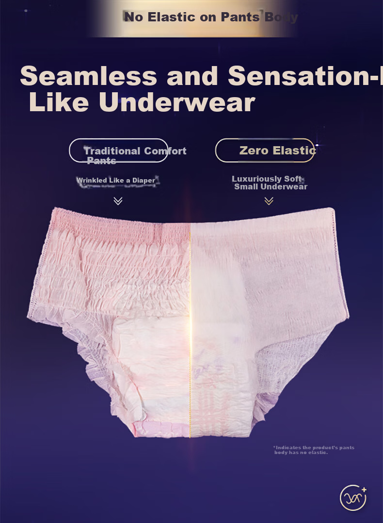 Sofy Ultra Thin 0 Elastic Super Sleep Secure Pants XL-2*10 Packs Night Use Sanitary Napkins Night Secure Pants Self-operated 8