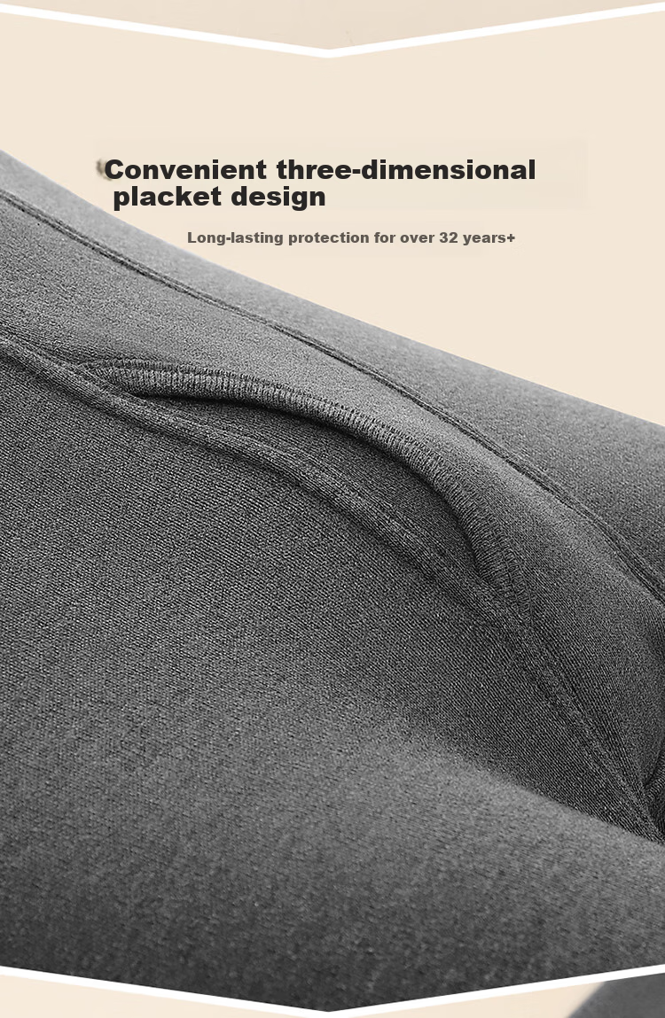 LangSha [Fall New Arrival] Plus Size Men's Thermal Underwear, Pure Cotton Autumn And Winter Long Johns, Thin Warm Base Layer Pants 12