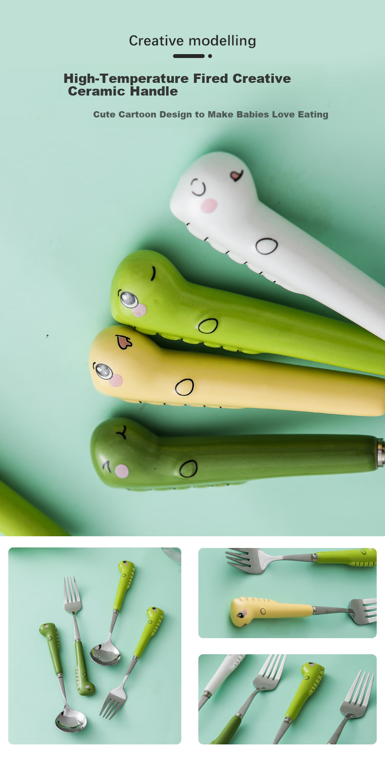 Corn Spoon Stainless Steel Household Food Grade Personal Watermelon Spoon High-Quality Long Handle Children's Spoon Single Serving 4