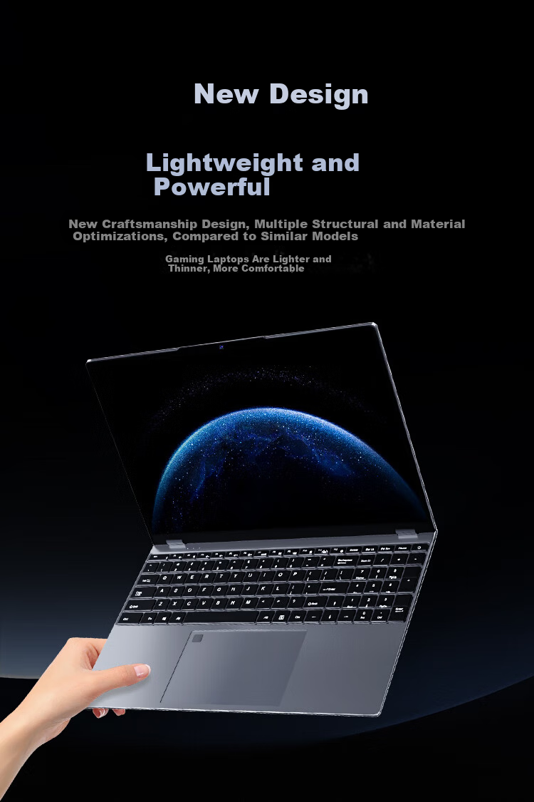 Amoi 2026 AI High-Performance Core Gaming Laptop with Dedicated Graphics, Lightweight, Portable for Online Learning, Student, Business, Design, and Programming, 20% National Subsidy 10