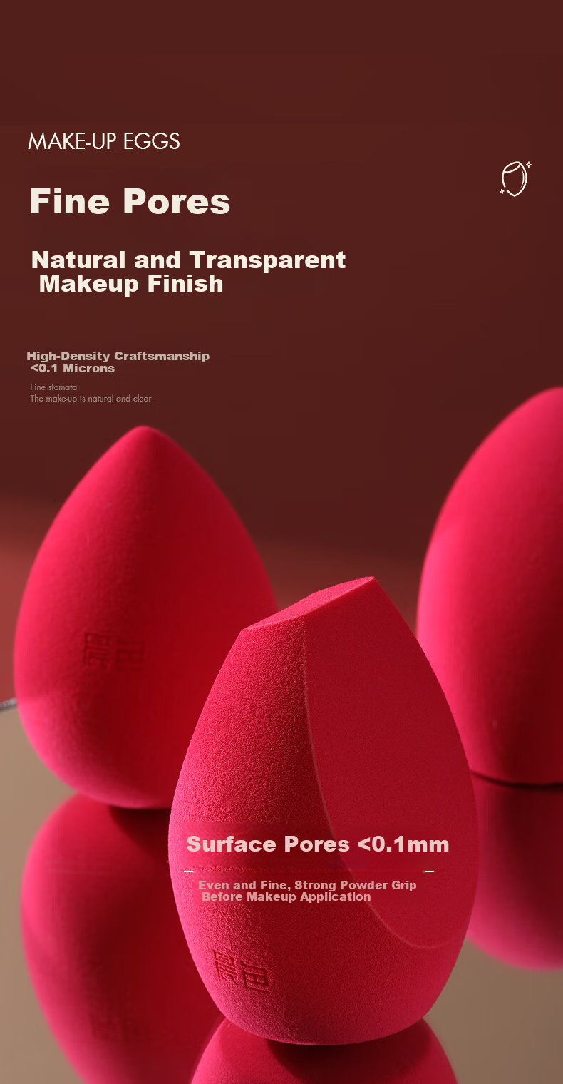 Chense Double-Sided Facial Cleansing Brush, Soft Silicone Face Scrubber, Pore Cleaner, Manual Massage Brush 4