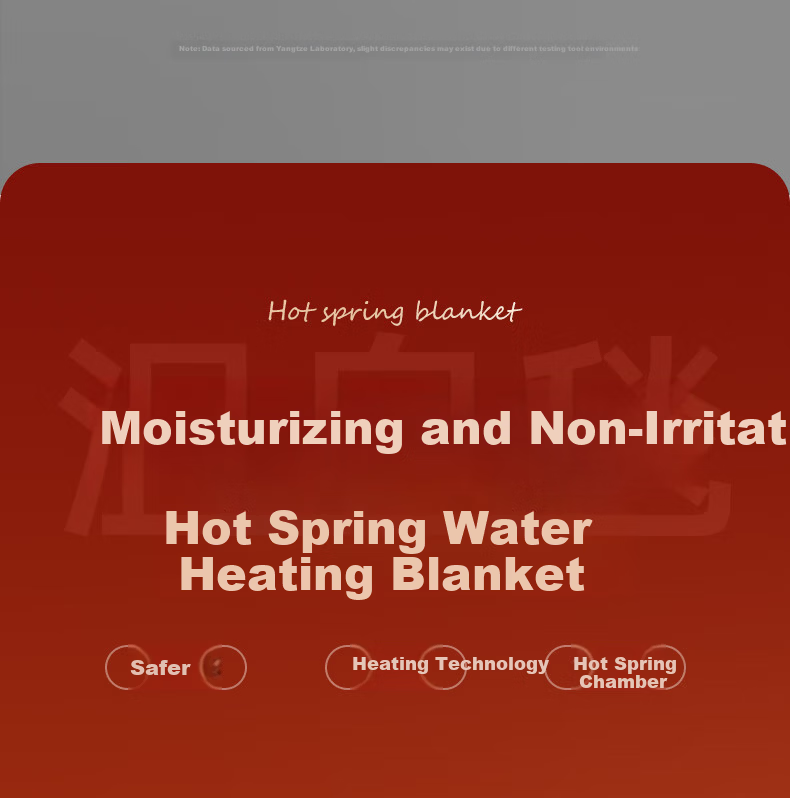 Yangzi High-Temperature Power-Off Safety Single-Person Water Heating Blanket Water Circulation Electric Heating Blanket 0.7*1.5m 5