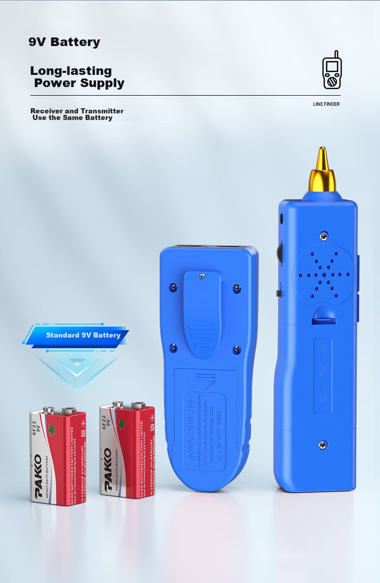 Guanghang Multifunctional Network Cable Tester Telephone and Network Line Tracer Anti-Interference Line Testing Tool Kit Switch Line Checker GH-XX01 8