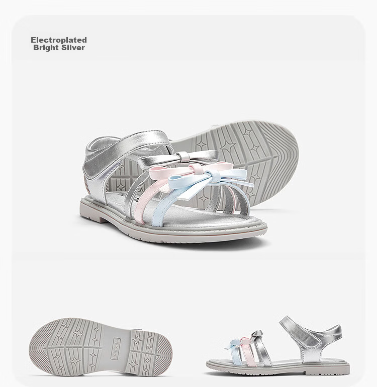 Balabala [balaOne] Kids Sandals Girls Children's Breathable Casual Shoes Summer 2026 8