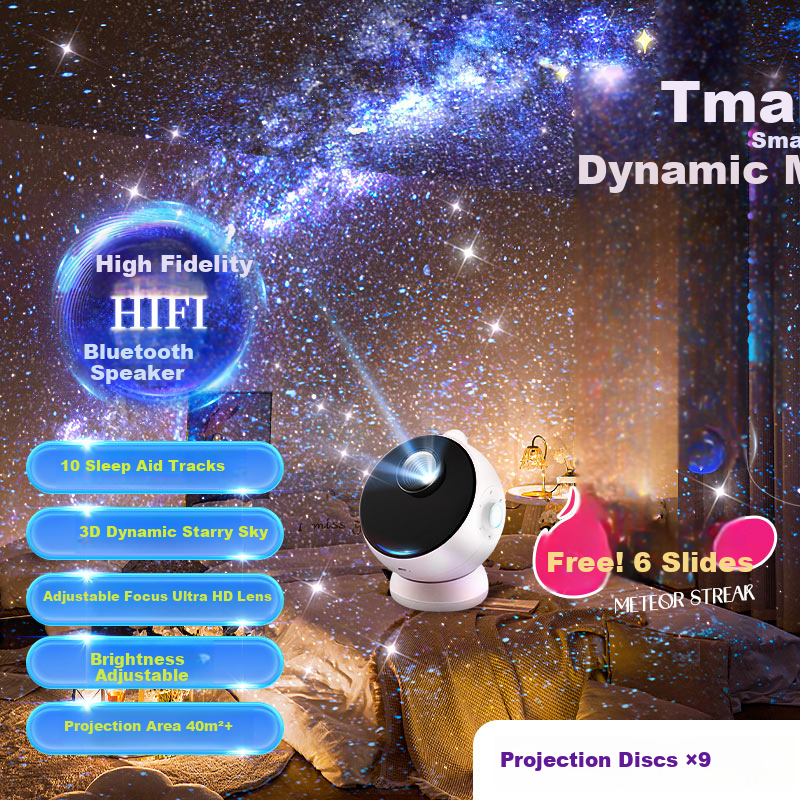 ONEFIRE Starry Sky Projection Lamp, Bedroom Projector Light, New Atmosphere Night Light, High-End Home Projector