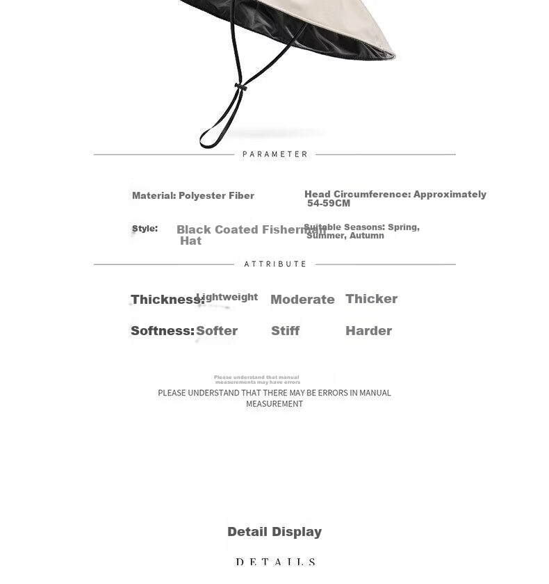 Jingtang Jingpin 2026 New Women's Sunshade Hat Spring Summer UV Protection Japanese Style Fisherman Outdoor Sun Hat 8