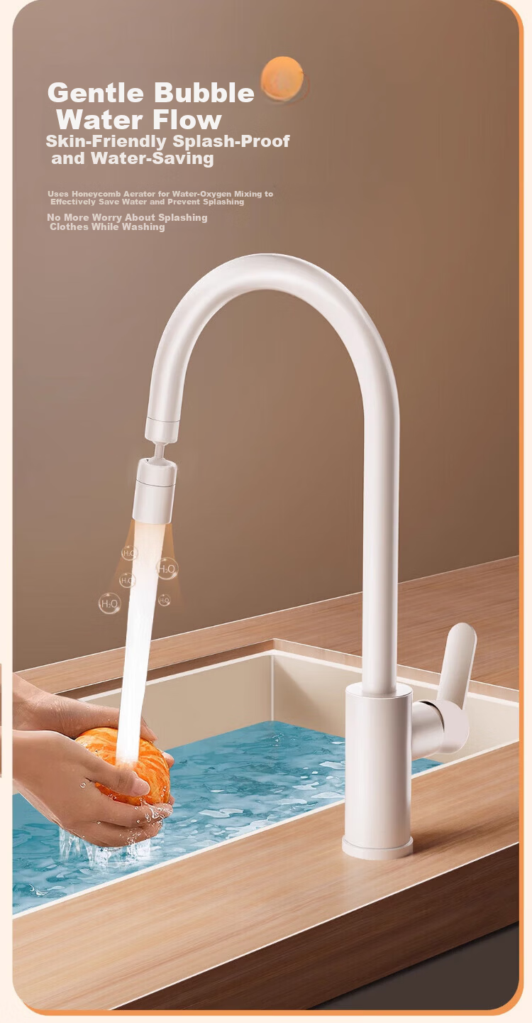 Delr [28 Years Brand] Balcony Laundry Sink Faucet Hot and Cold Washing Basin Tap Kitchen Sink Faucet 5