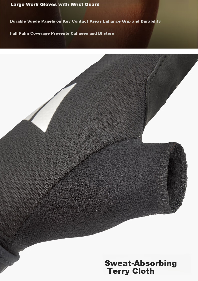 Adidas Fitness Gloves Unisex Half Finger Training Workout Pull-up Weightlifting Anti-slip Rock Climbing Cycling Gloves 5