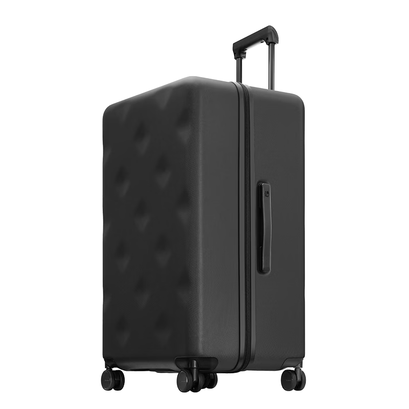 Bromen Bags Large Capacity Luggage Trolley Travel Suitcase Password Lock Carry-On 20 Plus Black