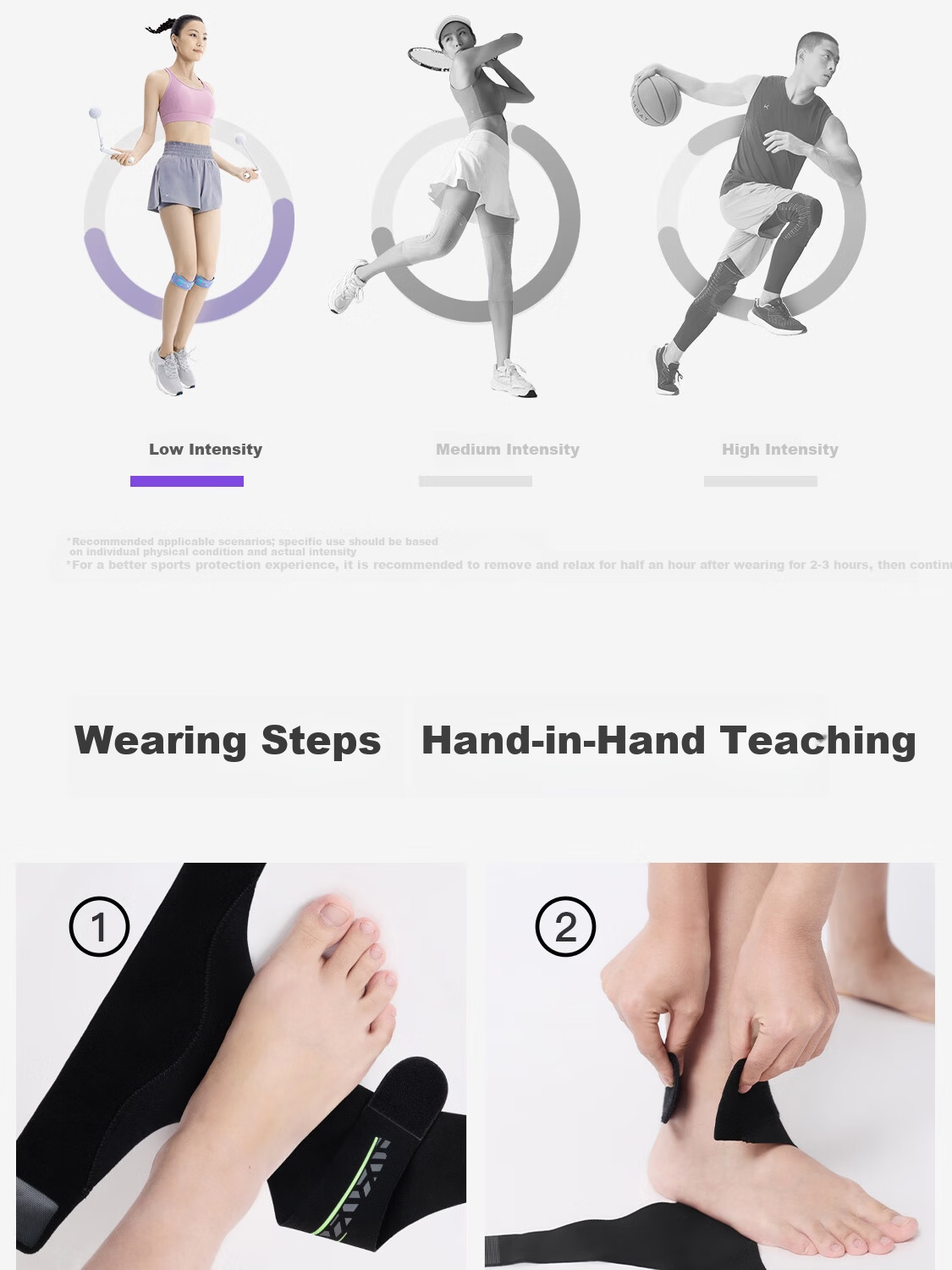 Keep Ankle Support Sleeve Lightweight Brace for Sprain Prevention and Ligament Injury Recovery Basketball Sports 13