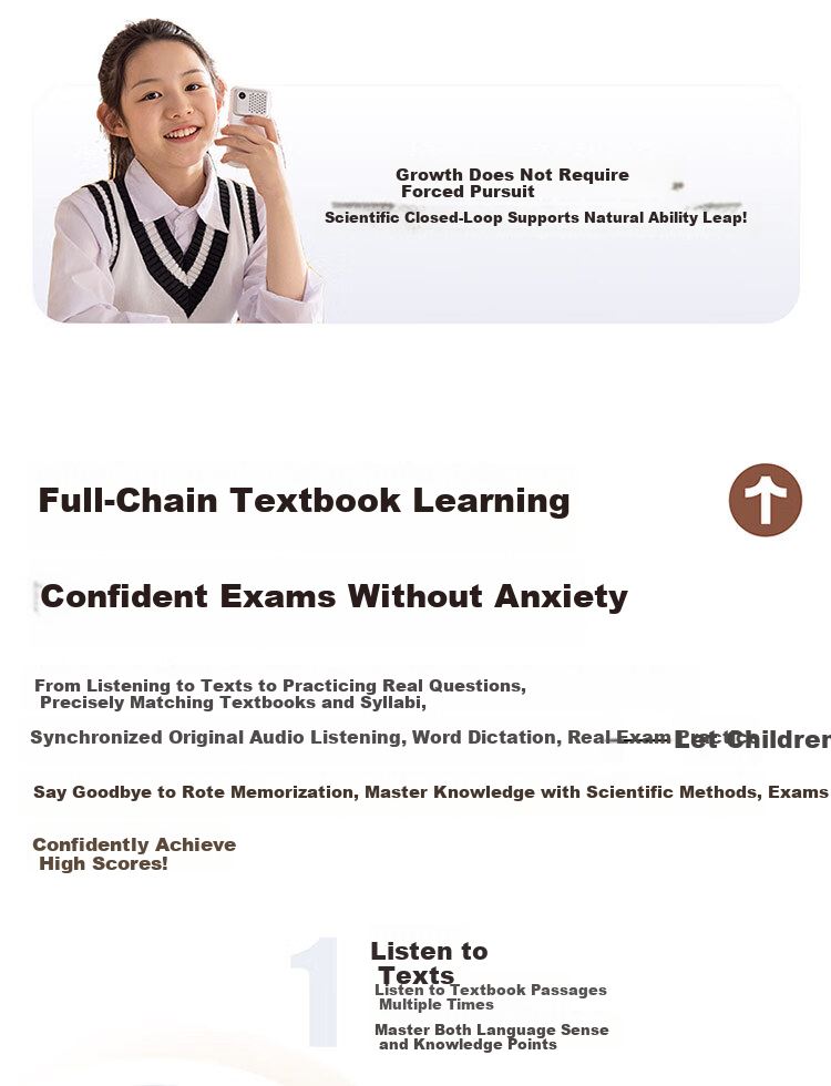 Hearing Bear T8 Listening Treasure Learning Companion MP3 English Listening Practice Portable Repeater Recorder Study Device Speaking and Listening Pocket Portable Learning Machine Green 64GB 17