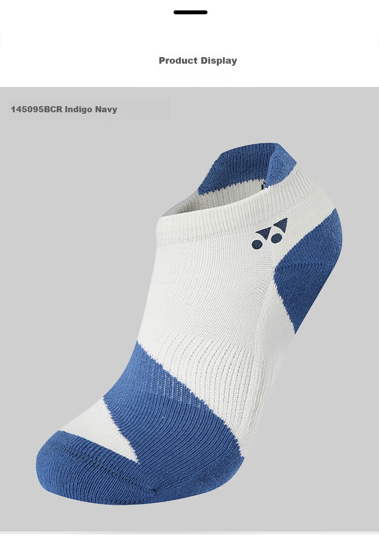 Yonex Badminton Socks Sweat-Absorbing Breathable Youth Professional Sports Socks 3450425BCR White Triple Pack 40