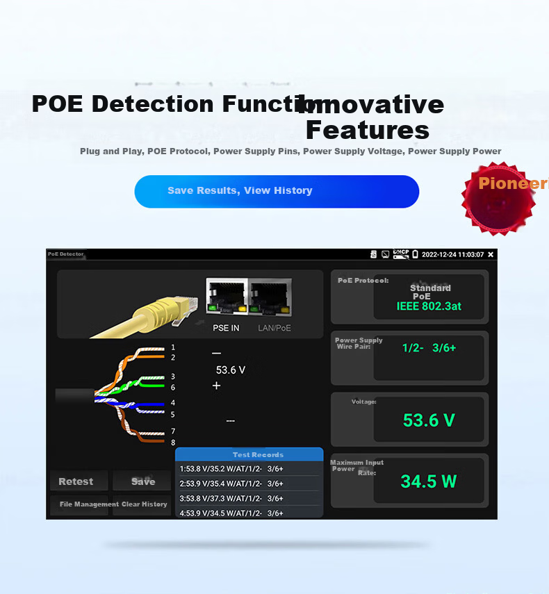 Wanglu Tong OTDR Engineering Multi-Function Fiber Optic Fault Locator Comprehensive Tester Cable Fault Breakpoint Optical Time Domain Reflectometer MT-6510 (1310/1550) 28|26dB 20